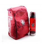 Garrafa Com Bolsa 750ml - Fluminense - Vermelho